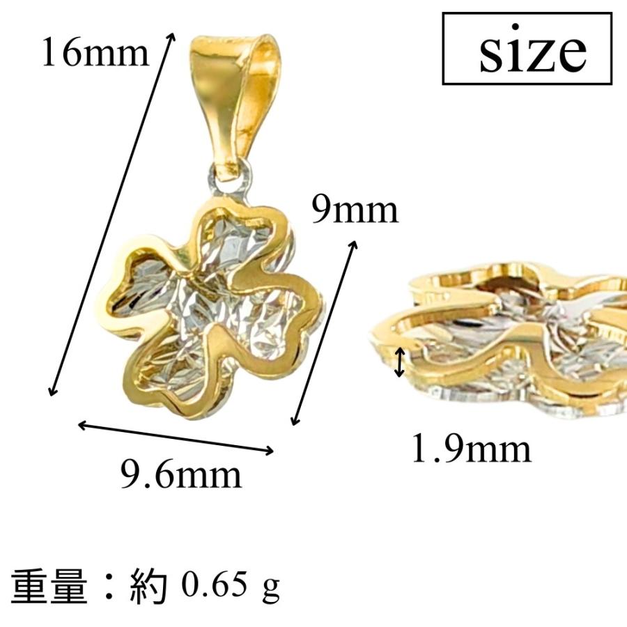 正規品 ショッパー付き ウノアエレ K18 ゴールド クローバー ペンダントトップ レディース プレゼント 爆買 成人 卒業 入学の画像