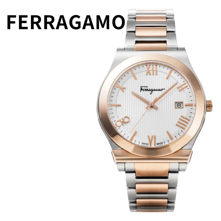 FERRAGAMO（フェラガモ） 腕時計 メンズ ガンチーニ スイス製 41mm