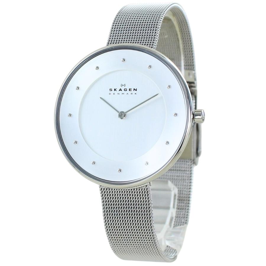 SKAGEN スカーゲン 腕時計 手表 レディース シルバー メッシュ