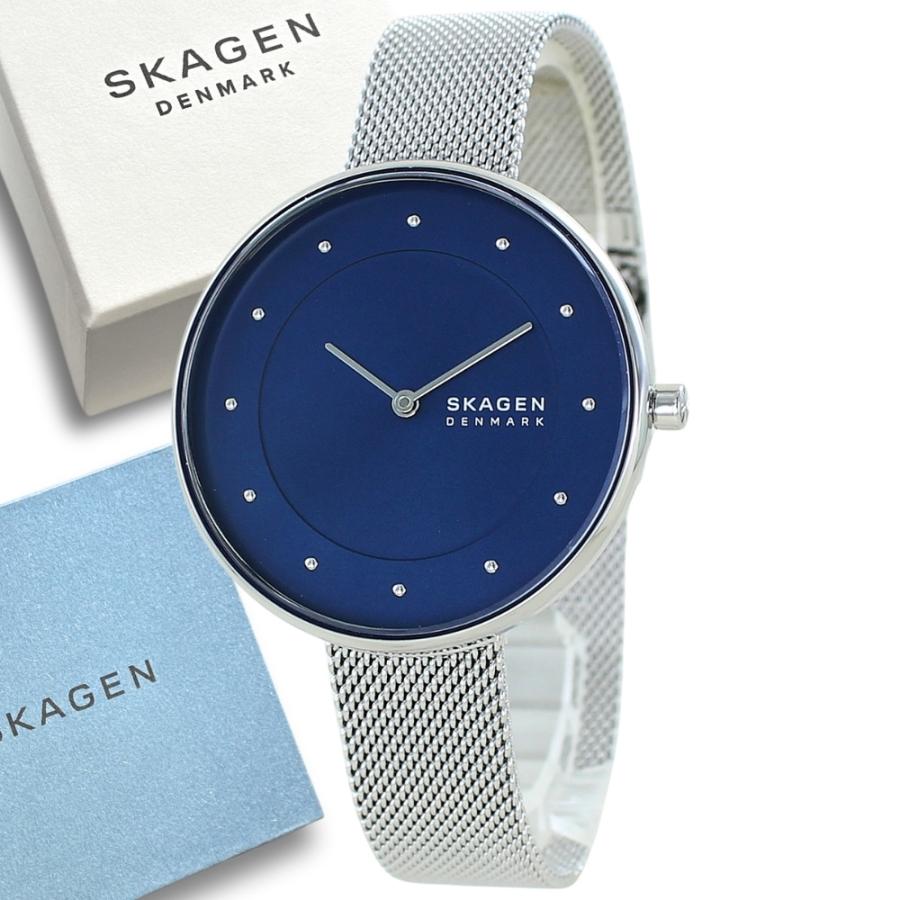 SKAGEN（スカーゲン） 腕時計 手表 レディース メッシュベルト レザー