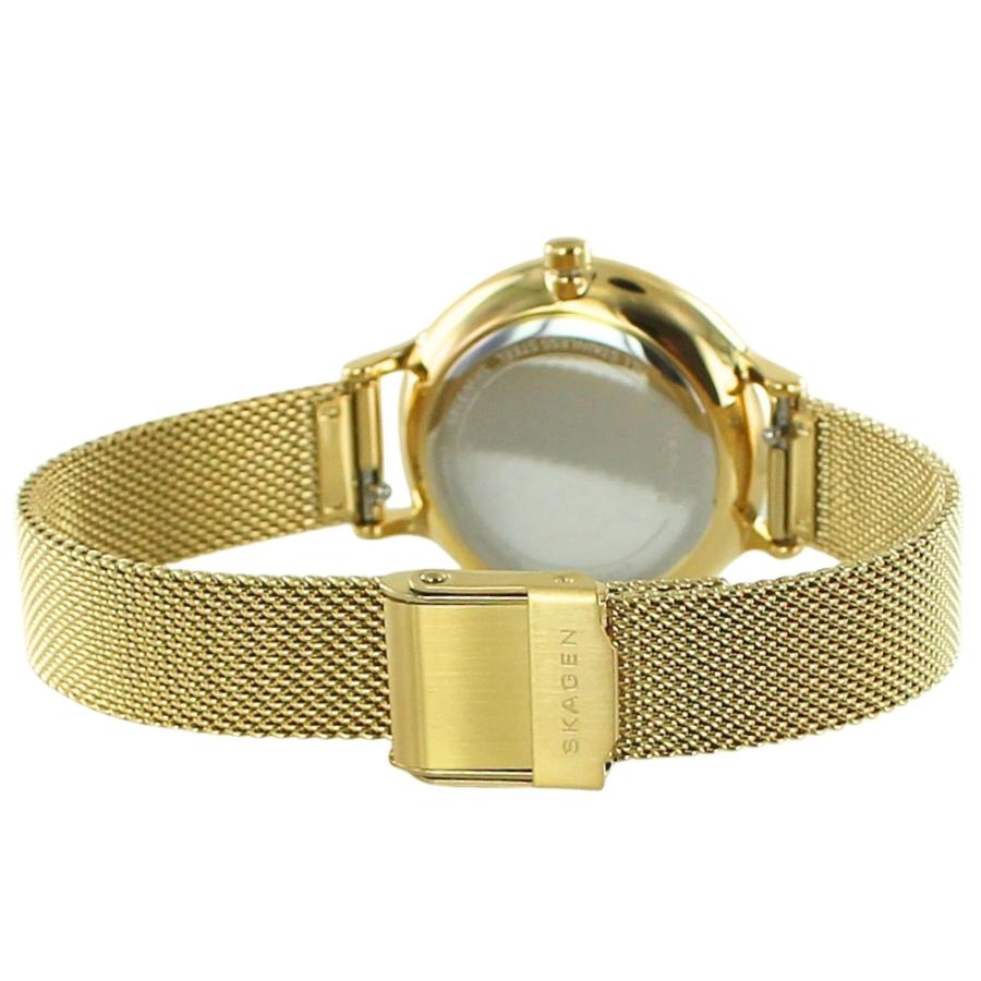SKAGEN スカーゲン 腕時計 アニタ レディース ゴールド メッシュベルト  