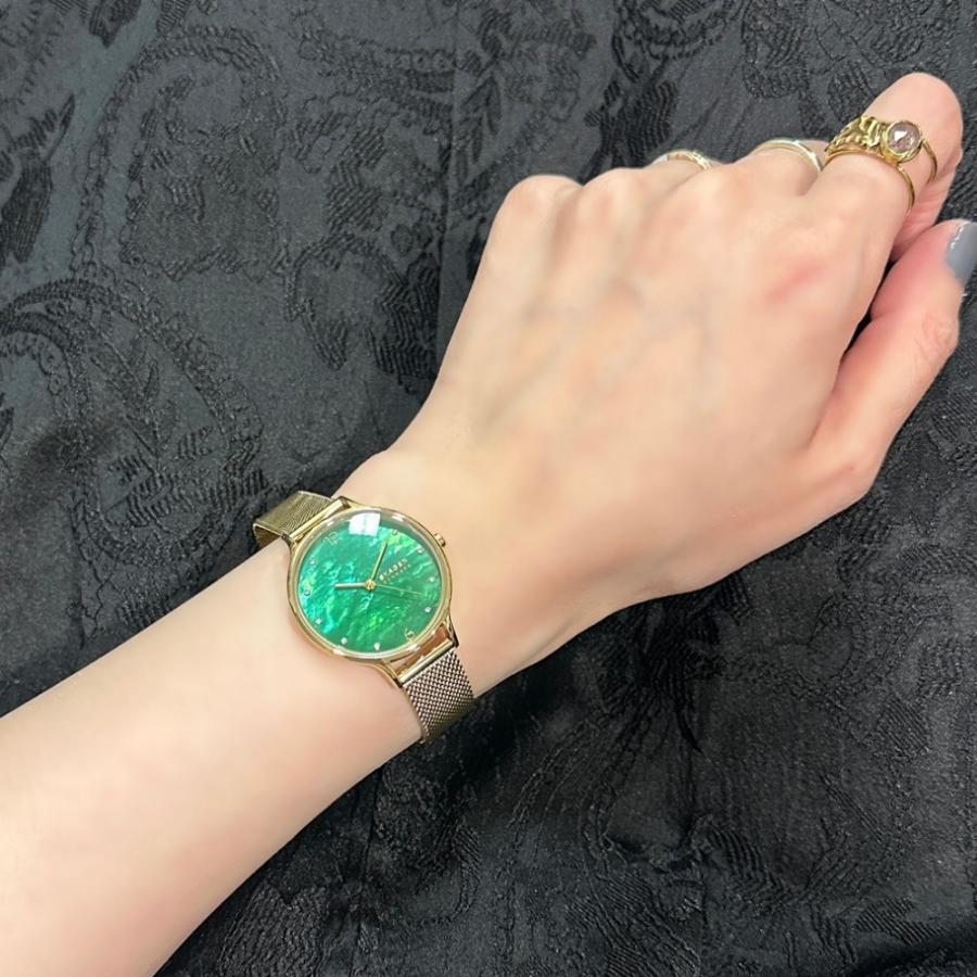 SKAGEN（スカーゲン） 腕時計 アニタ レディース ゴールド メッシュ