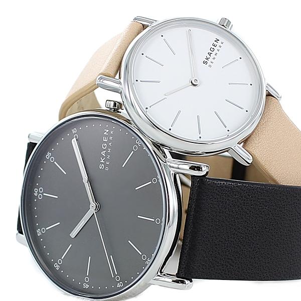 在庫限り 夫婦 誕生日 記念日 北欧 オシャレ ペア ウォッチ ギフト スカーゲン 腕時計 レザー 全国宅配無料 Atempletonphoto Com