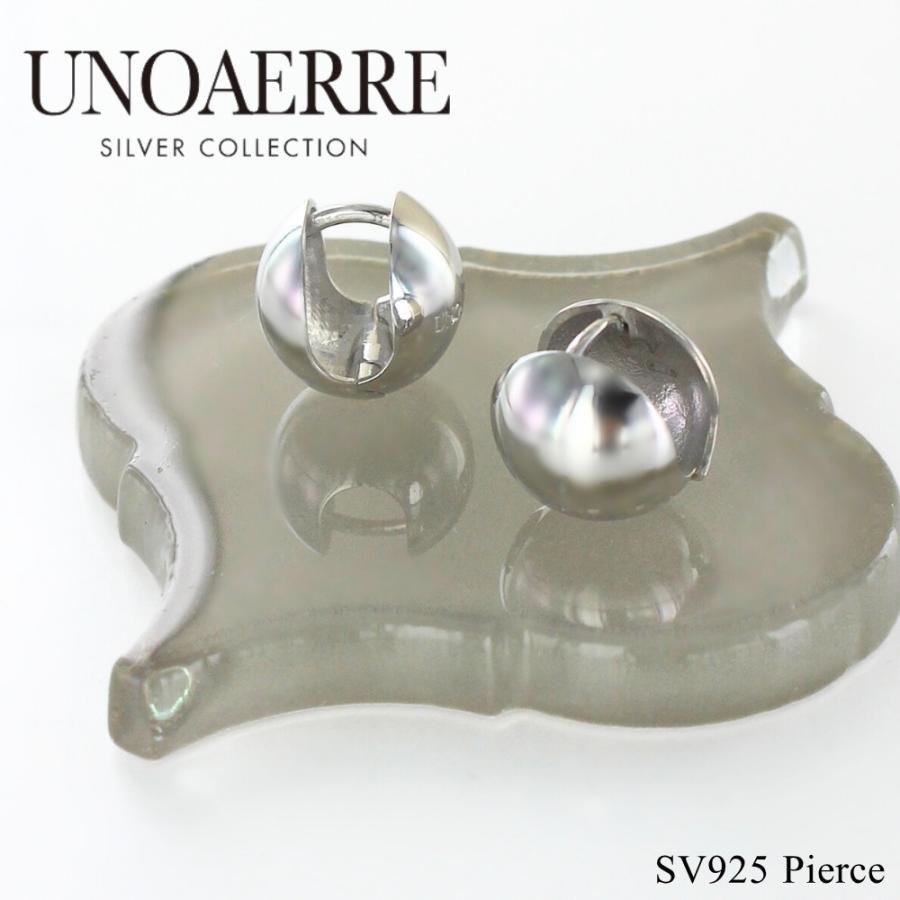 雑誌掲載 正規品 ウノアエレ ショッパー付き ピアス シルバー925 ボールピアス 爆買 成人 卒業 入学