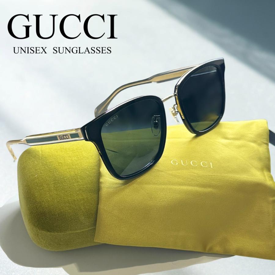 【未使用】GUCCI グッチ サングラス ゴールド アジアンフィット GUCCI（グッチ） サングラス アジアンフィット メンズ レディース ユニ
