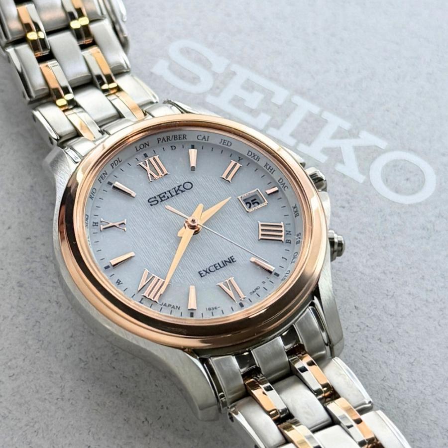SEIKO SELECTION 正規品 セイコー エクセリーヌ レディース 電波