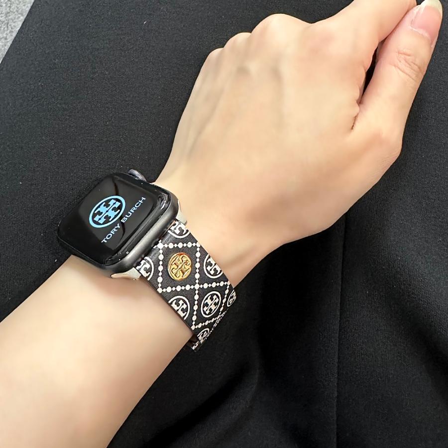 TORY BURCH トリーバーチ アップルウォッチ ベルト バンド ブランド 革 