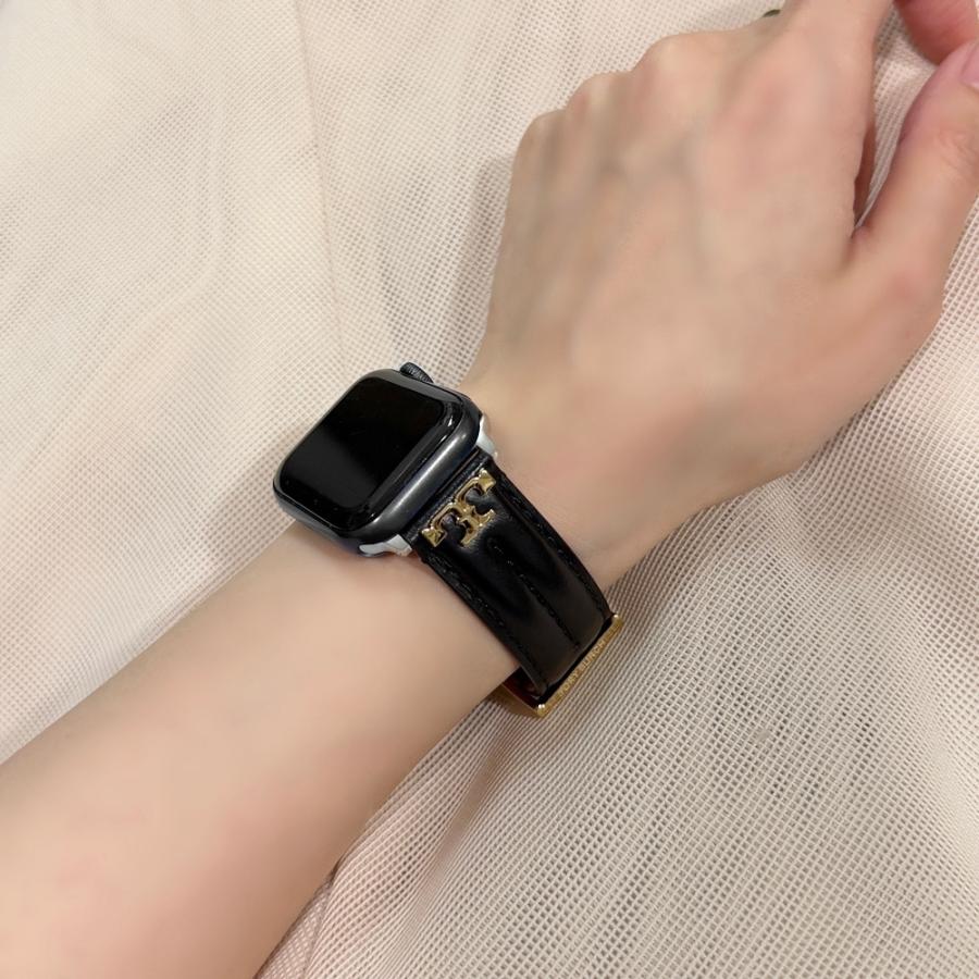 トリーバーチ アップルウォッチ ベルト バンド 交換コネクタ付 全サイズ対応 Apple Watch 11 爆買 成人 卒業 入学の画像