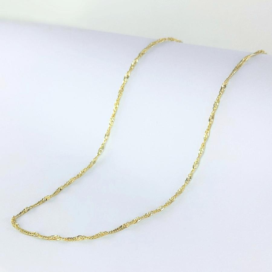 18金 チェーンネックレス K18 レディース ネックレス チェーン だけ 18K 45cm 上品 普段使い 女性 母 妻 誕生日 爆買 成人 卒業 入学 |  | 02
