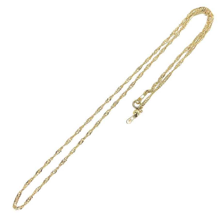 18金 チェーンネックレス K18 レディース ネックレス チェーン だけ 18K 45cm 上品 普段使い 女性 母 妻 誕生日 爆買 成人 卒業 入学 |  | 04