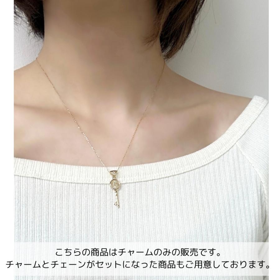 K18 18金 ゴールド ネックレストップ ネックレスチャーム レディース 鍵 フィリグリー ギフト 爆買 成人 卒業 入学 |  | 06
