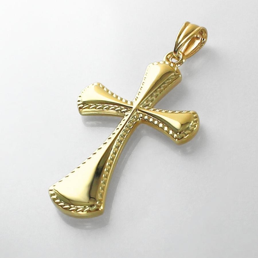 18金 ペンダントトップ ネックレス トップのみ チャーム K18 18K クロス メンズ レディース ゴールド 爆買 成人 卒業 入学 |  | 02