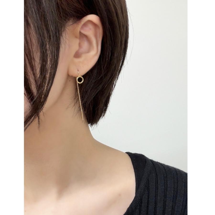 K18 ピアス K18 ミラーカットボール 軟骨ピアス ボディピアス パーツ│16G/14G対応