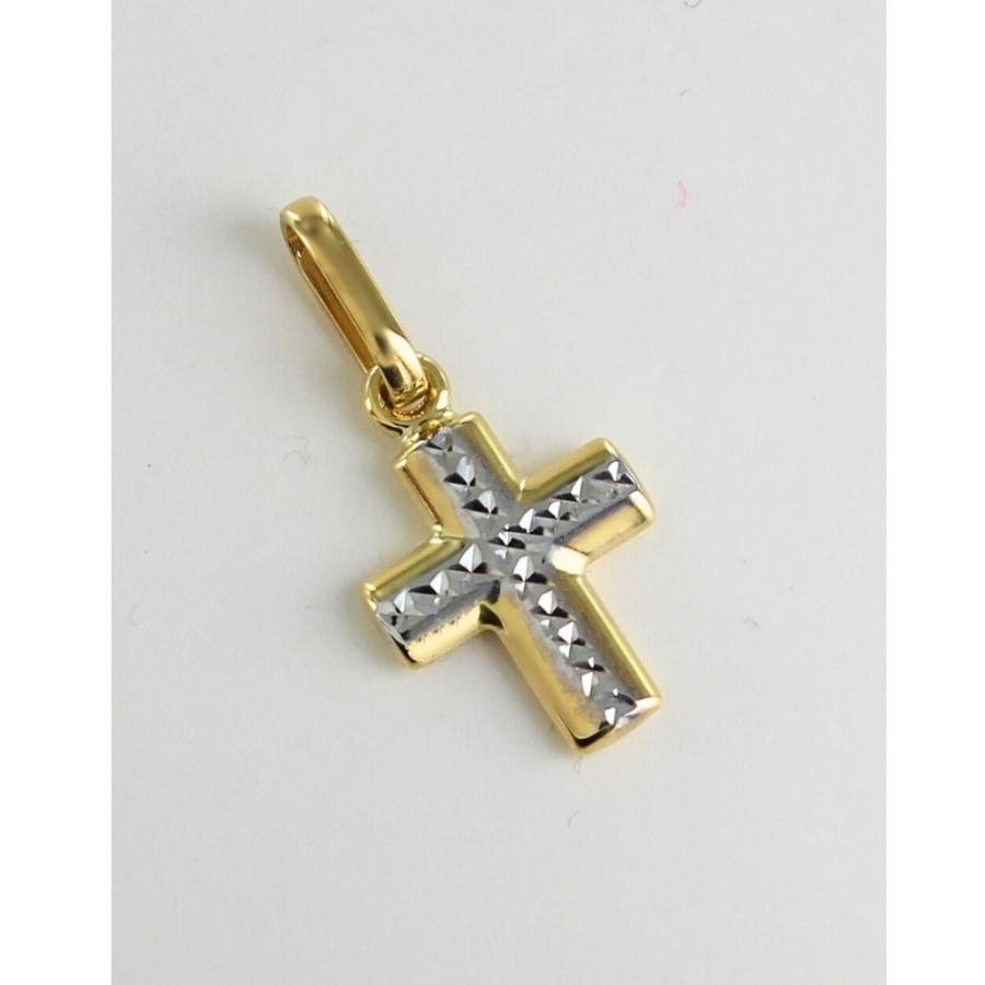 18金 ペンダントトップ ネックレス チャーム K18 18K クロス 十字架