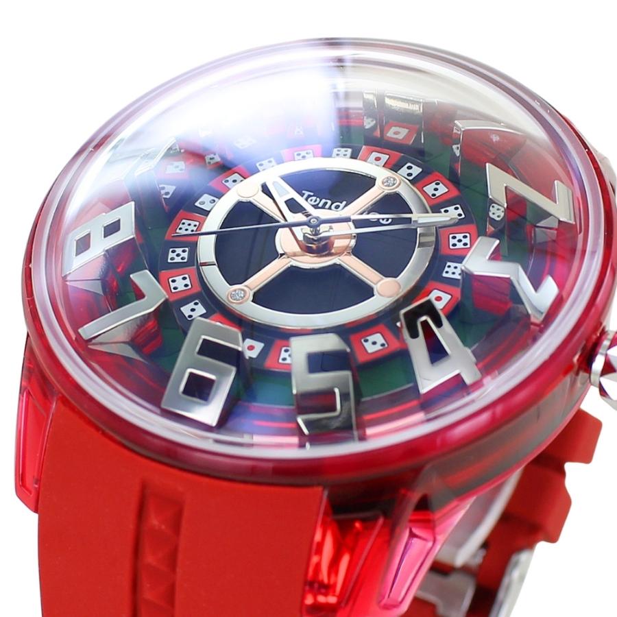 Tendence（テンデンス） 腕時計 メンズ サイコロ レッド 50mm ビッグ