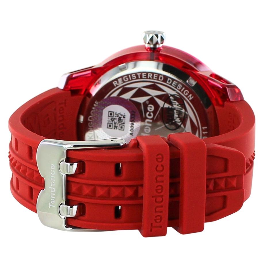 Tendence（テンデンス） 腕時計 メンズ サイコロ レッド 50mm ビッグ