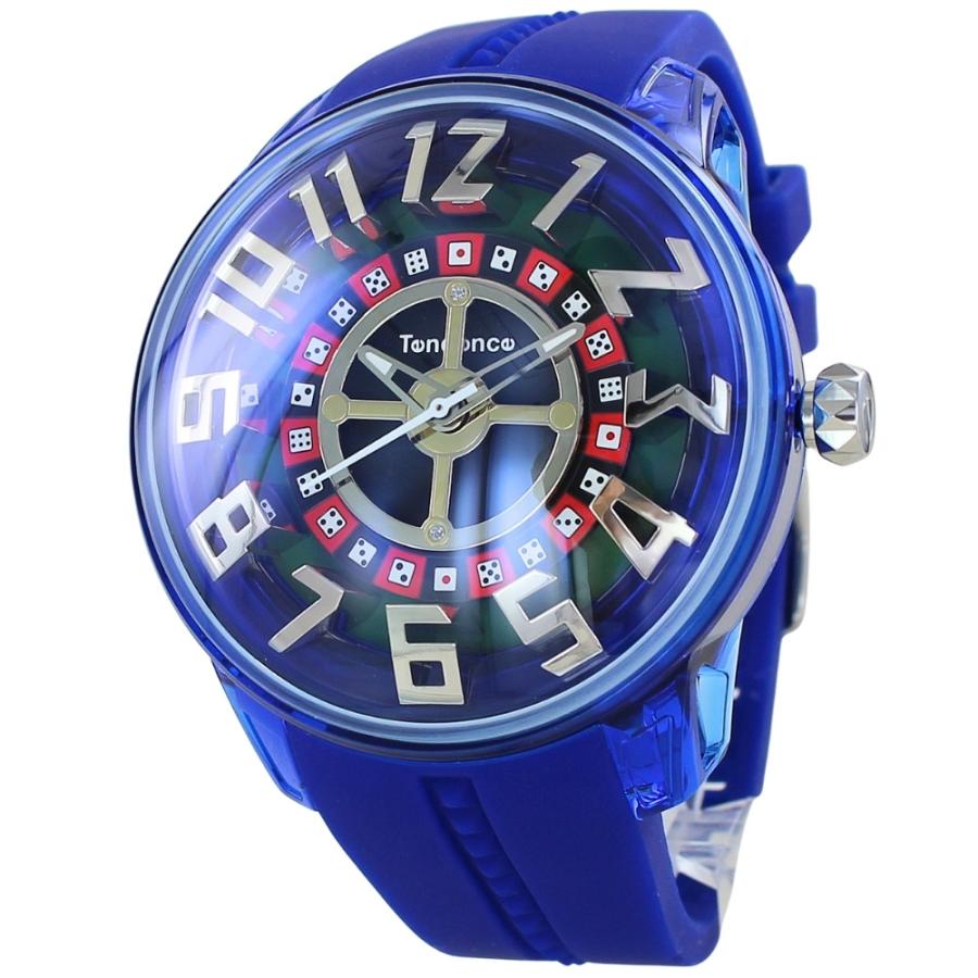 Tendence（テンデンス） 腕時計 メンズ サイコロ ブルー 50mm ビッグ