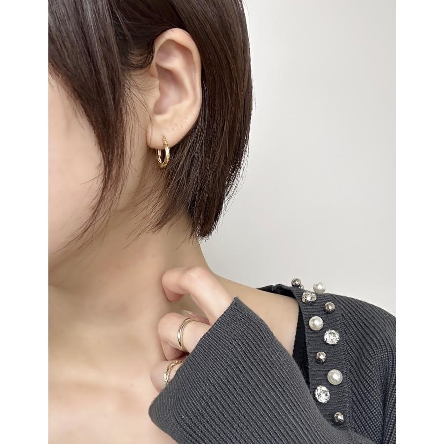 ウノアエレ 18金 ピアス K18 18K レディース フープピアス 小さい 小さめ おしゃれ シンプル 贈り物 女性 爆買 成人 卒業 入学の画像