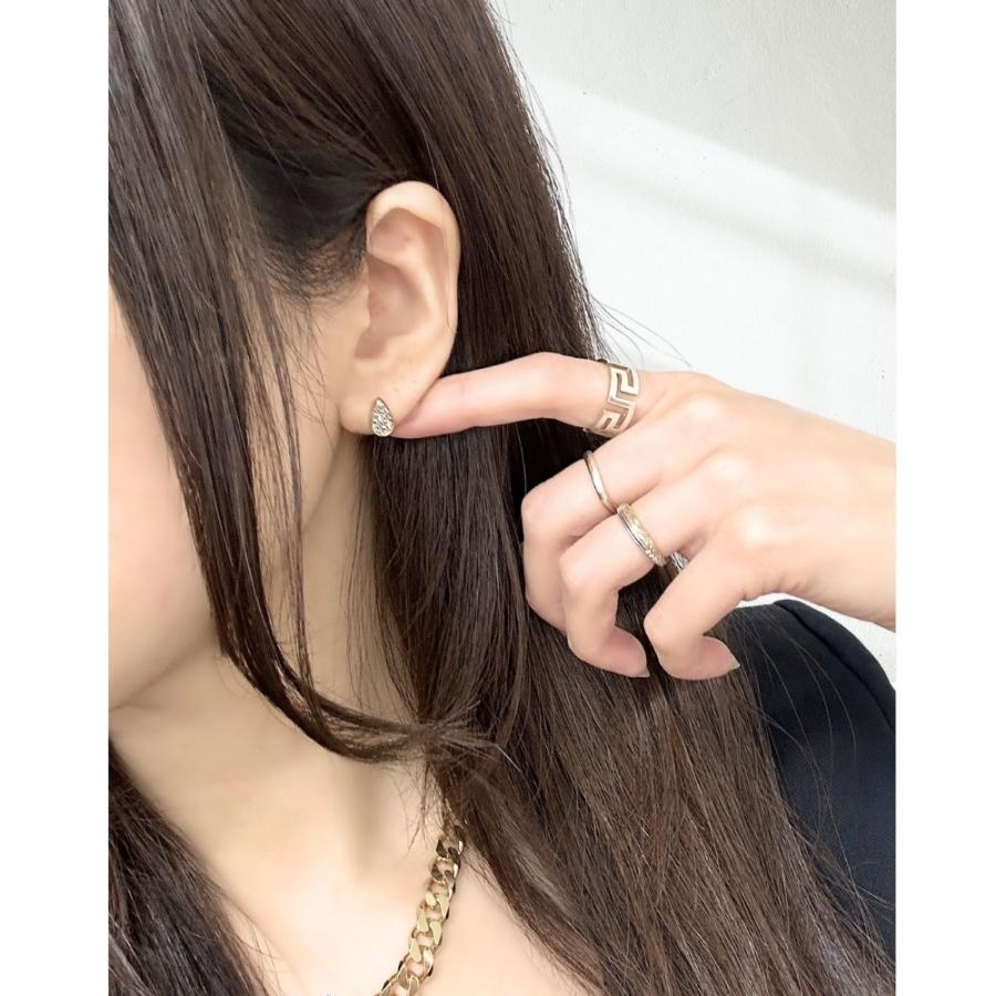 UNOAERRE 正規品 ウノアエレ ショッパー付き 18金 ピアス 18K