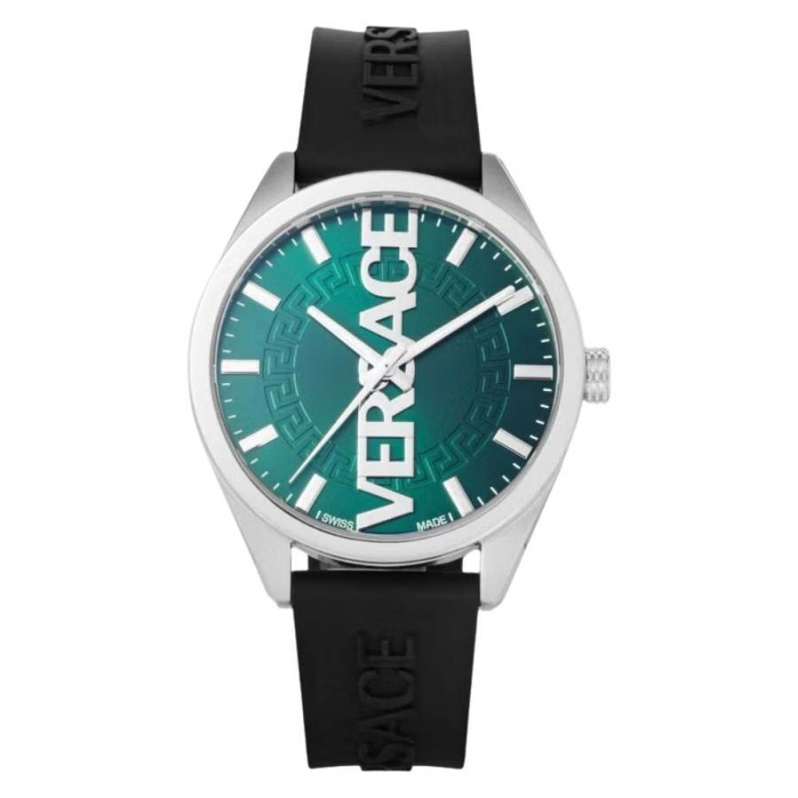 VERSACE（ヴェルサーチェ） 腕時計 メンズ グリーン シルバー ブラック