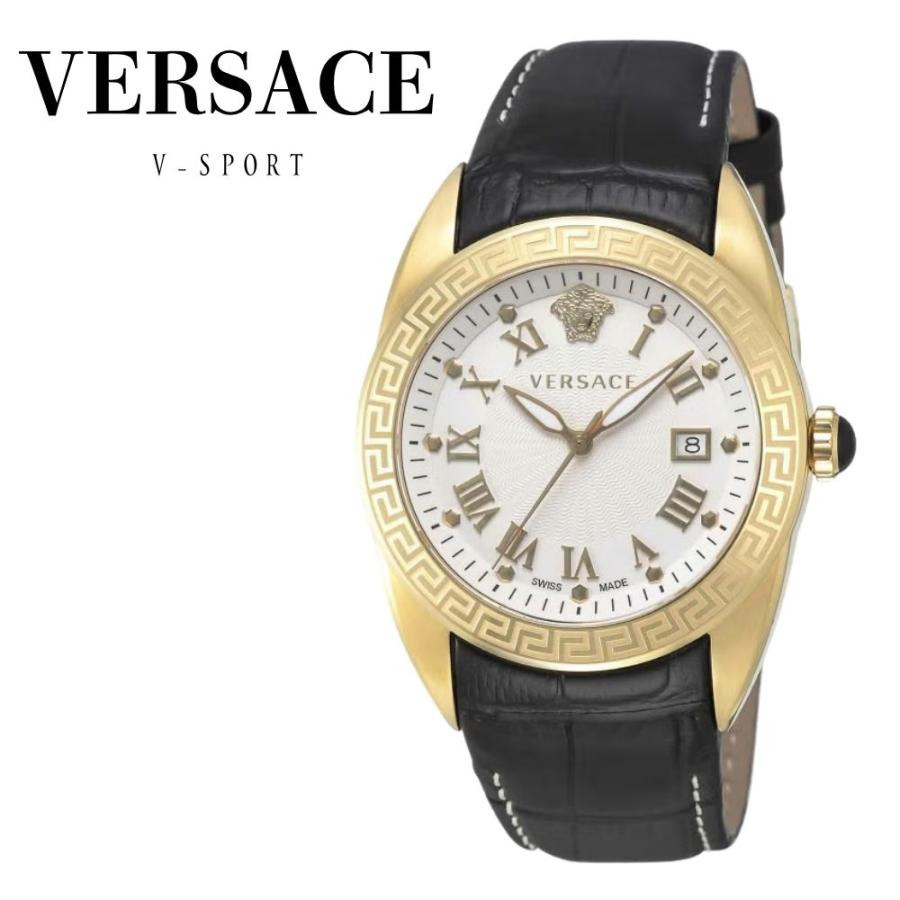 VERSACE（ヴェルサーチェ） 腕時計 メンズ ゴールド シルバー ブラック