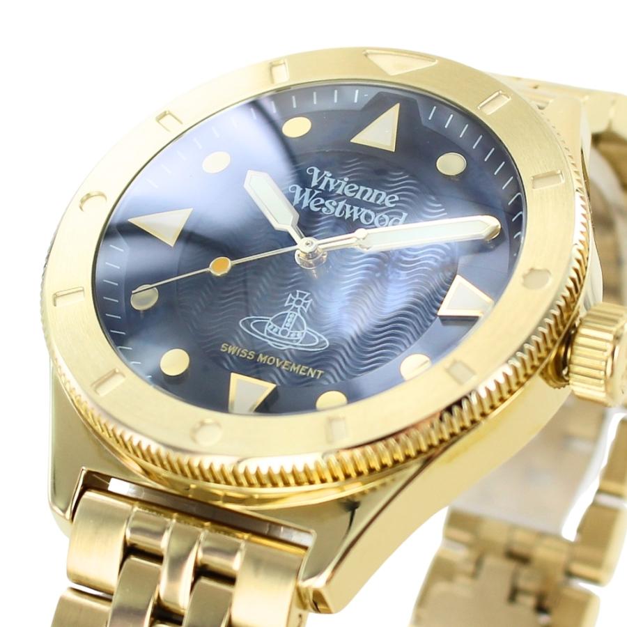 2471【希少品　新品電池】Vivienne Westwood 腕時計　ゴールド ゴールド ブレスレット おしゃれ ヴィヴィアン ウエストウッド