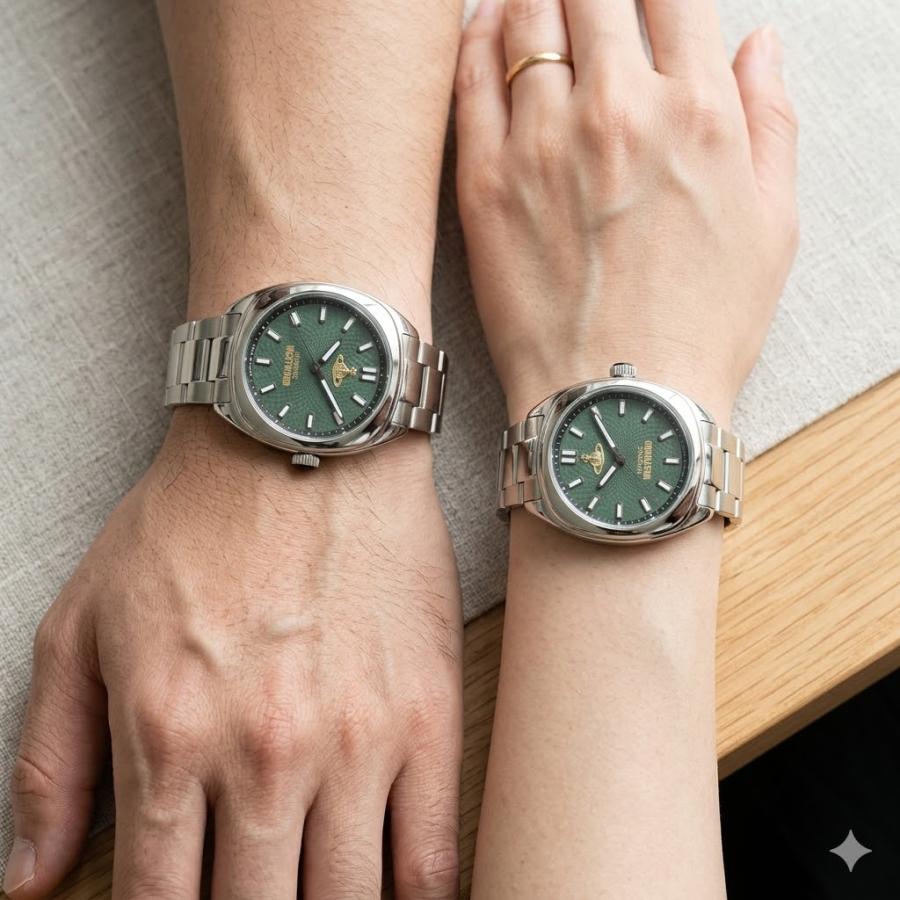 ヴィヴィアンウエストウッド ペアウォッチ 腕時計 メンズ レディース ユニセックス 39mm 爆買 成人 卒業 入学の画像