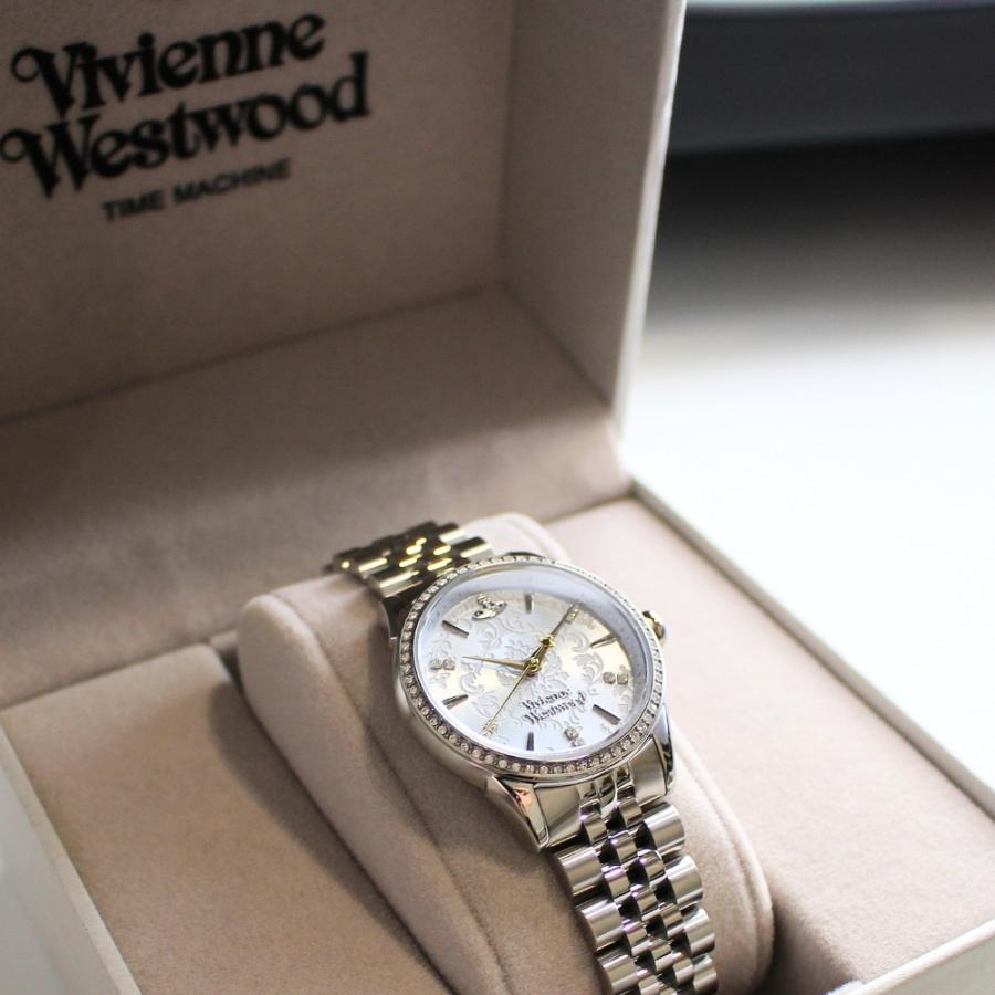 稼働品 Vivienne Westwood 腕時計 シルバー文字盤 ３針 箱付き Vivienne Westwood 腕時計 シルバー文字盤 3針 箱付き Vivienne