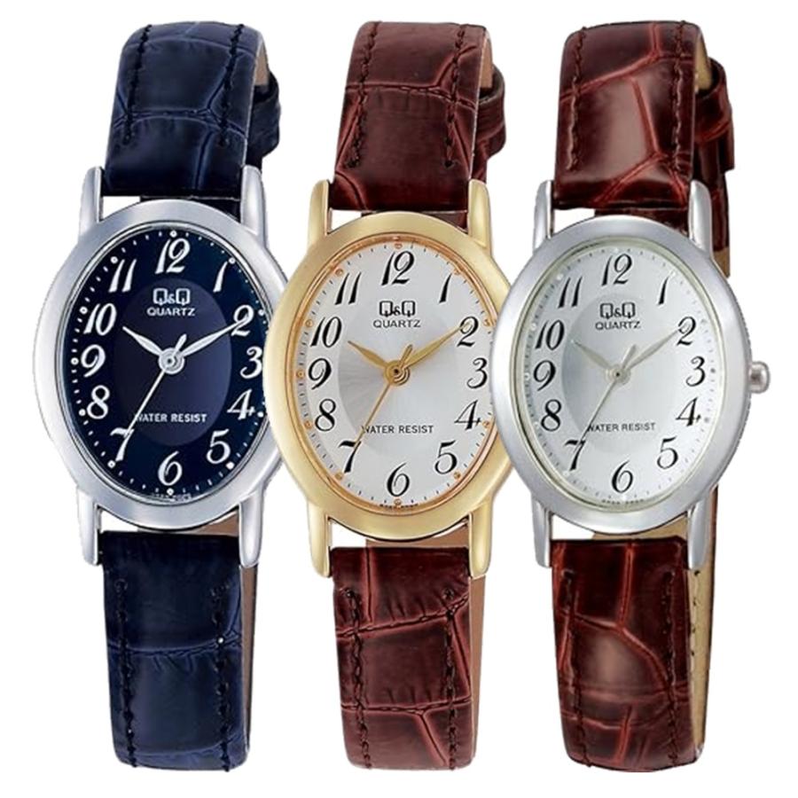 CITIZEN Q&Q シチズン 腕時計 手表 10気圧防水 革ベルト CITIZEN Q&Q シチズン 腕時計 手表 10気圧防水 革ベルト