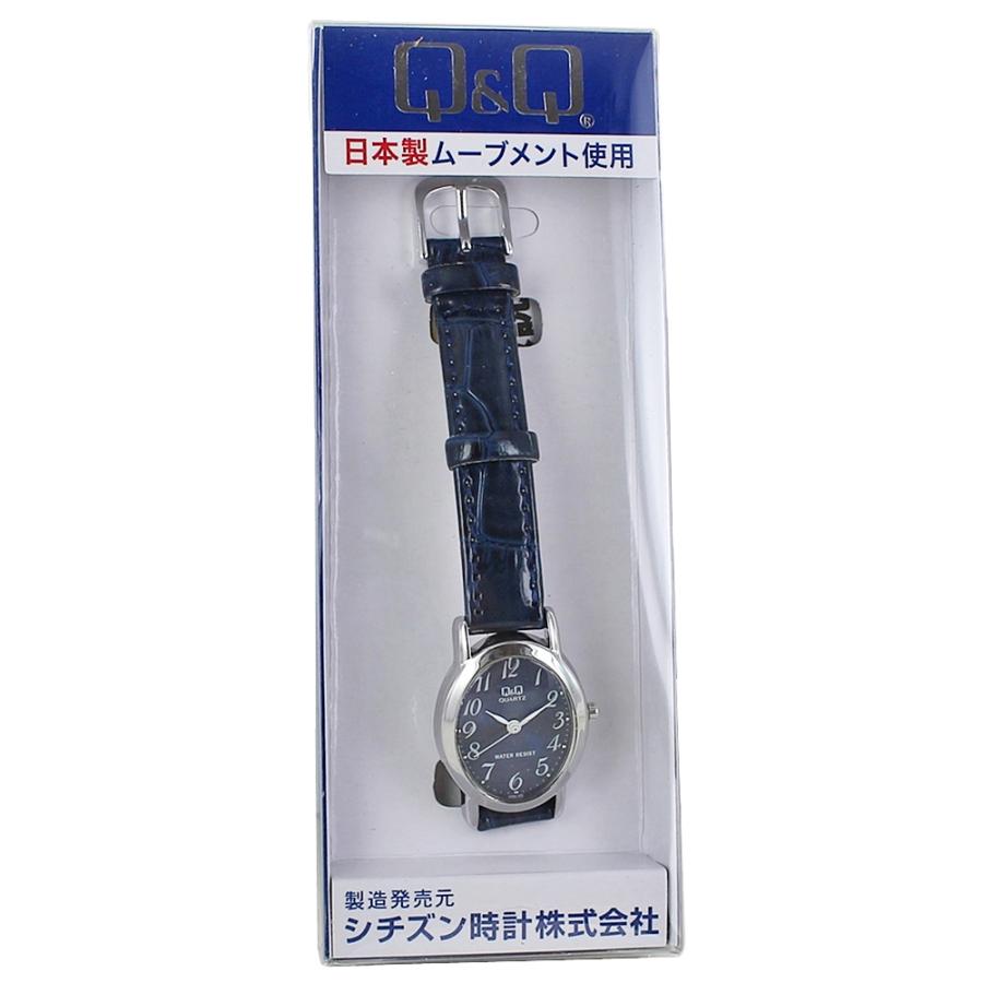 CITIZEN Q&Q シチズン 腕時計 手表 10気圧防水 革ベルト CITIZEN Q&Q シチズン 腕時計 手表 10気圧防水 革ベルト