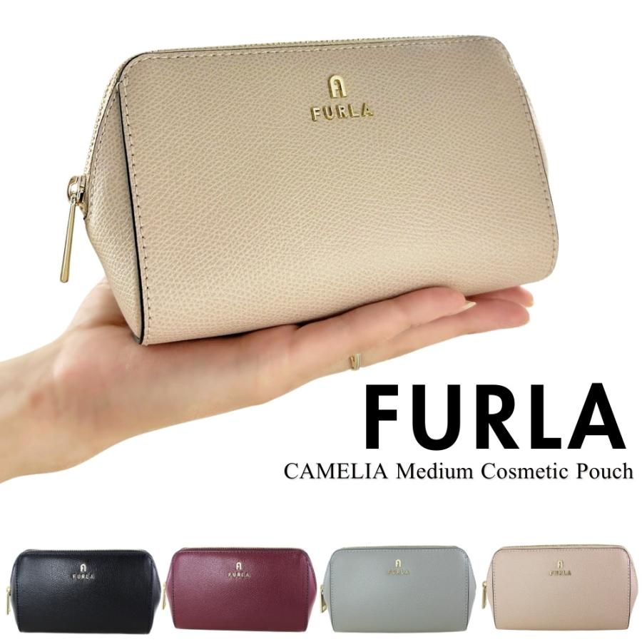 FURLA フルラ 化粧ポーチ ブランド コスメ メイク ポーチ 小物