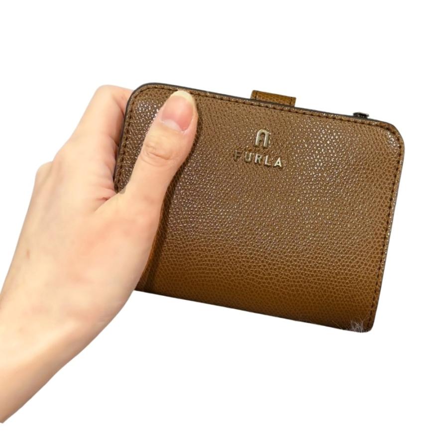 FURLA（フルラ） 二つ折り財布 CAMELIA レディース 本革 レザー スリム
