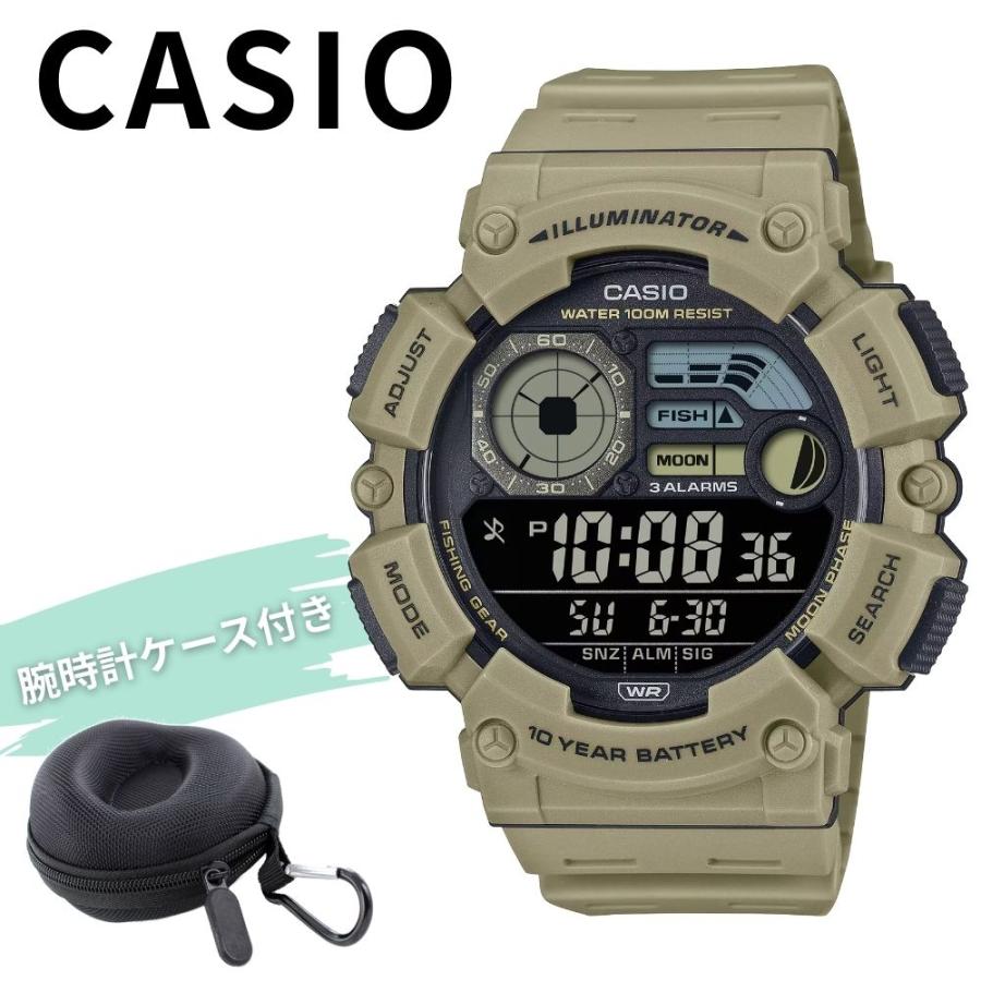 CASIO（カシオ） 腕時計 メンズ フィッシングギア 釣り アウトドア