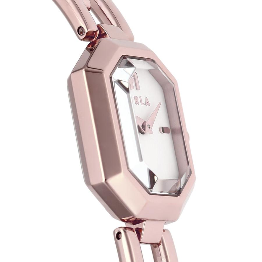 FURLA（フルラ） 腕時計 レディース ピンク 二重巻き 革ベルト レザー