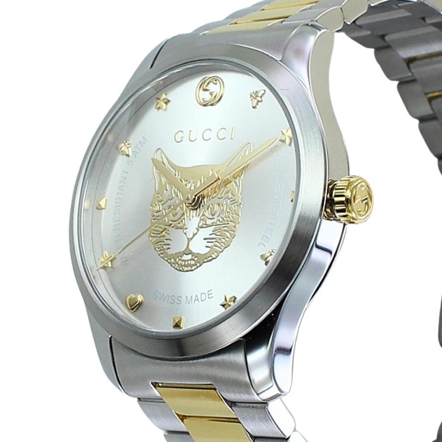 GUCCI（グッチ） 腕時計 メンズ レディース Gタイムレス 猫 キャット