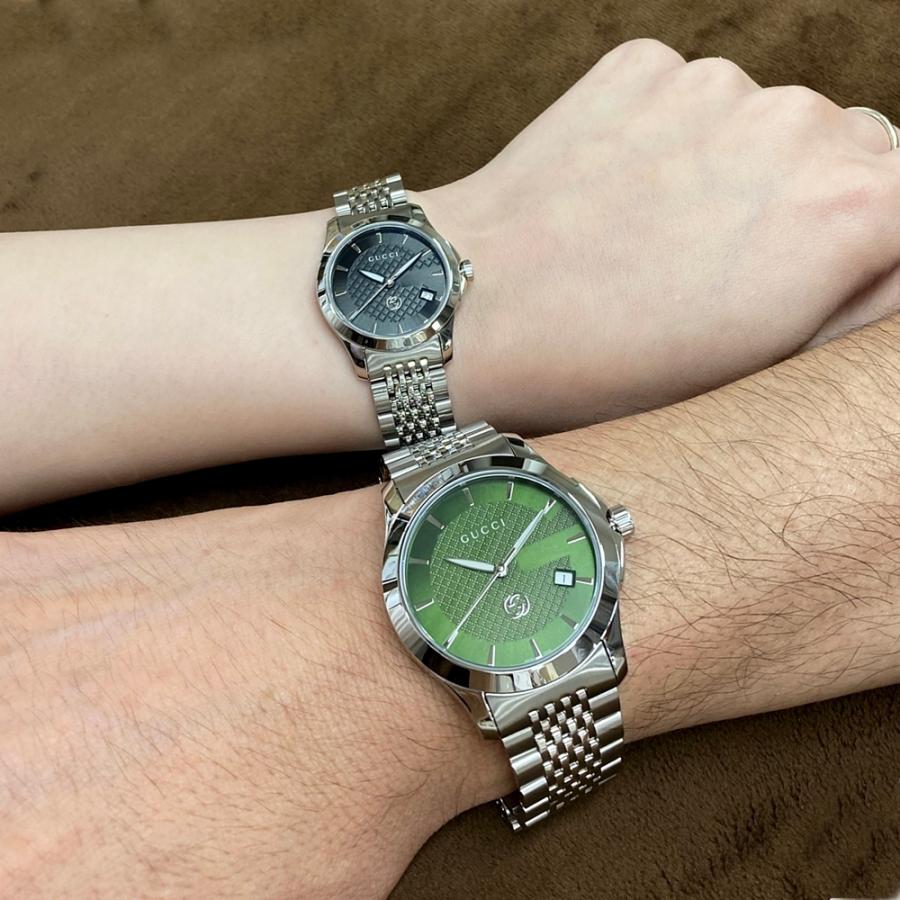 ✨美品✨ グッチ 腕時計 ペアウォッチ 夫婦 高級 Gタイムレス 婚約 結婚記念日 記念日 2023 【BCD1988094957】(71358円)