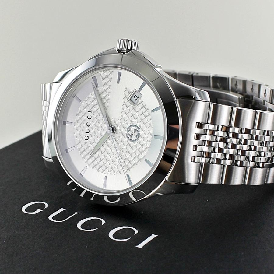 GUCCI 腕時計 正規品 メンズ 箱付き GUCCI（グッチ） 腕時計収納ケース 付き メンズ グッチ時計 G