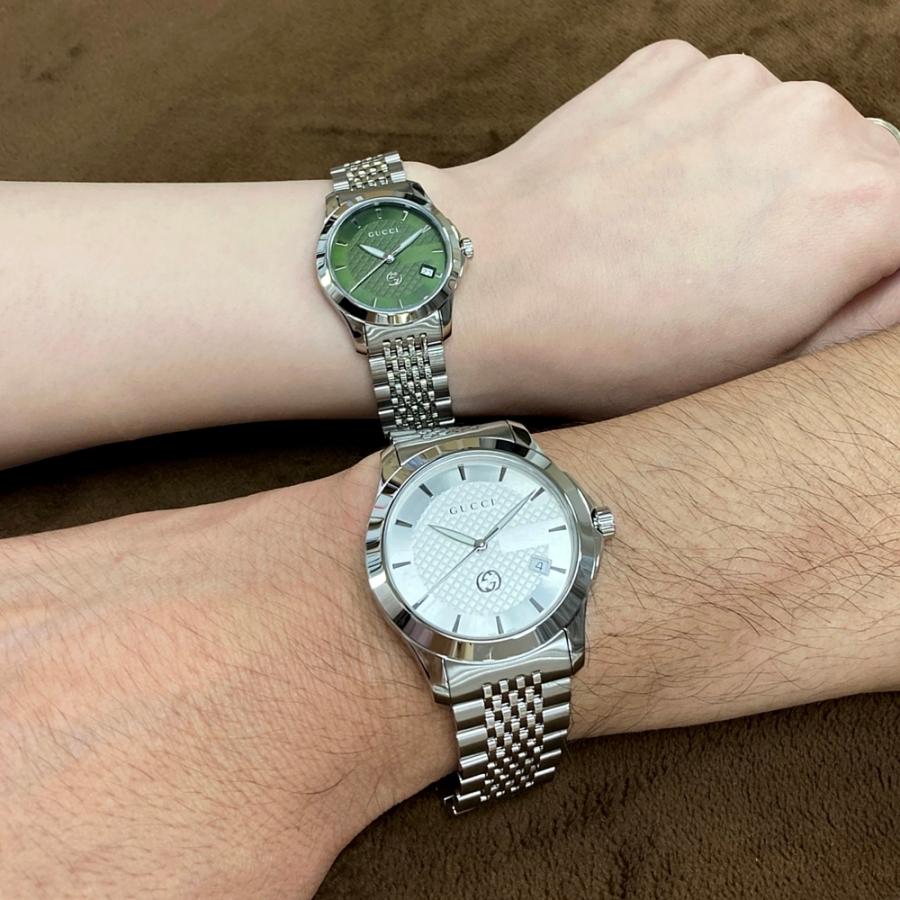 グッチ 腕時計 手表 ペアウォッチ 夫婦 高級 Gタイムレス 婚約 結婚記念日 記念日 2026 誕生日 爆買 成人 卒業 入学の画像