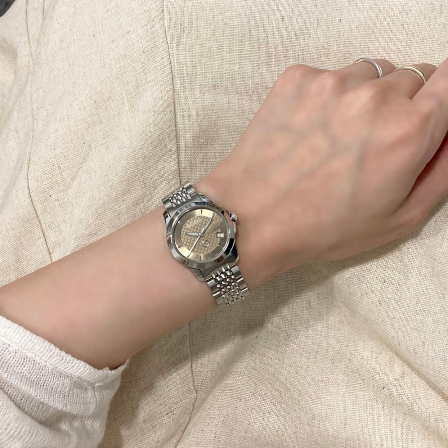 腕時計収納ケース 付き グッチ 腕時計 手表 レディース Gタイムレス 女性 ギフト 誕生日 爆買 成人 卒業 入学の画像
