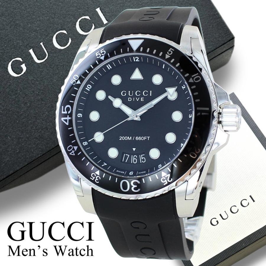 【GUCCI/グッチ】腕時計　メンズ　稼働品　ファッション　箱付き グッチ 腕時計 メンズ 収納ケース付き おしゃれ 30代 40代 50代
