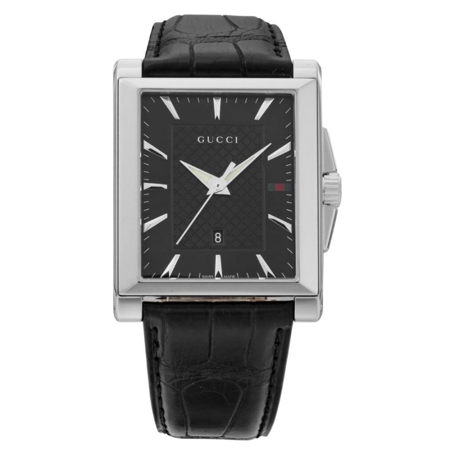 Gucci レザー時計♡ グッチ 腕時計 メンズ レディース 時計 GUCCI Gタイムレス 38mm 革