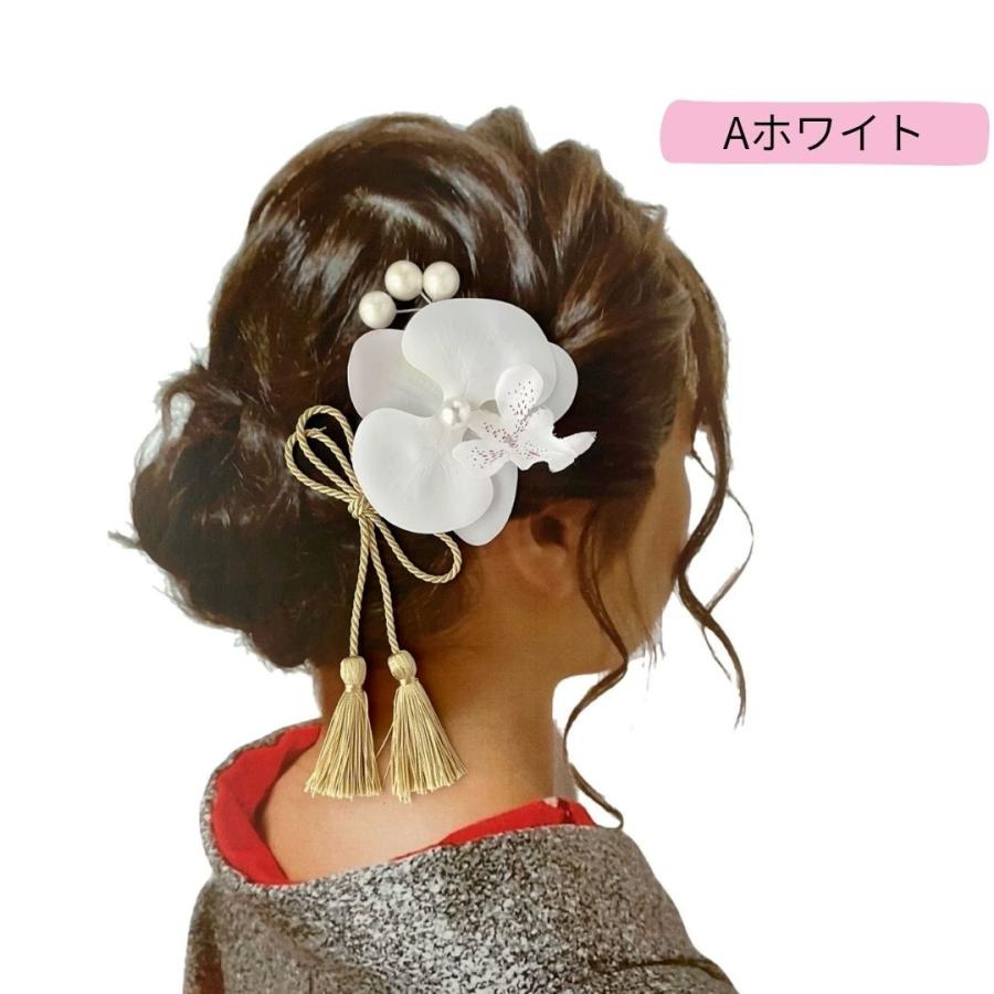ハンドメイド　成人式　七五三　結婚式　卒業式　入学式　日本髪　髪飾り  髪留め ふんわリボン髪飾りセット 卒業式 成人式 成人式髪飾り ゴールド 髪