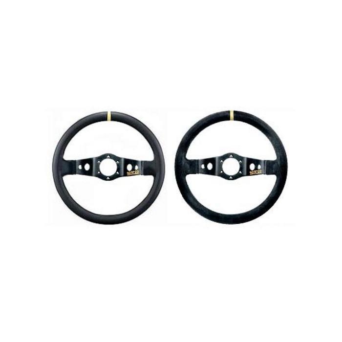 SPARCO STEERING WHEEL R215 LEATHER/SUEDE スパルコ ステアリング