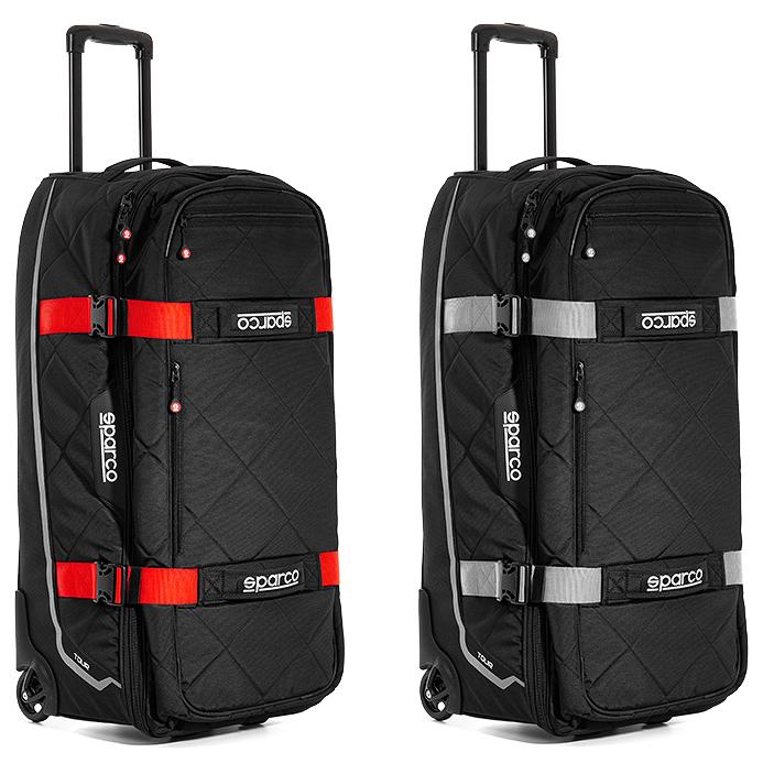 SPARCO スパルコ TOUR トロリーバッグ ブラックレッド ブラックグレー 