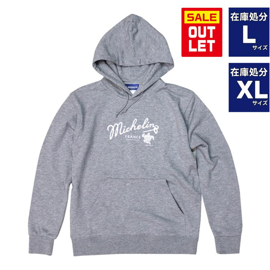 ミシュラン（MICHELIN） パーカー グレー Lサイズ XLサイズ ミシュラン