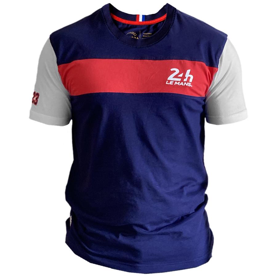 【新品未使用】Blue Mash 定番Tシャツ（赤白/XLサイズ） ル・マン 24時間レース Le Mans 24h Tシャツ 1923 M L XLサイズ 正規