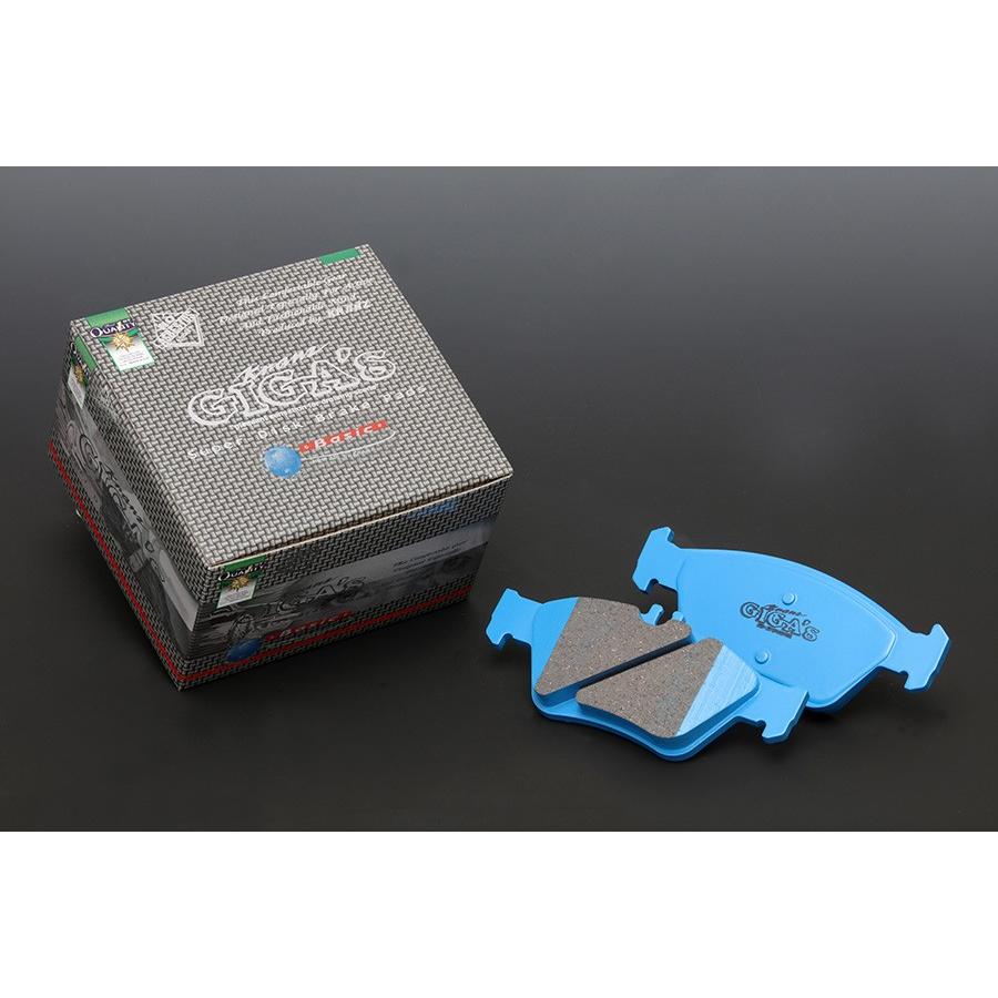 FIAT 500C フロント用 ブレーキパッド クランツ・ジガ・ベーシック　1.4　16V 型式：31214　年式：2009.7?　GF729