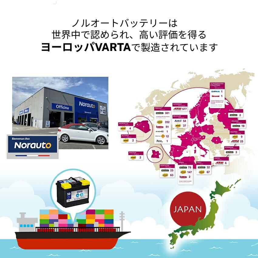 カオス 52-21H PSIN-5K LN1 C30に互換 Norautoバッテリー No.2 H4/L1