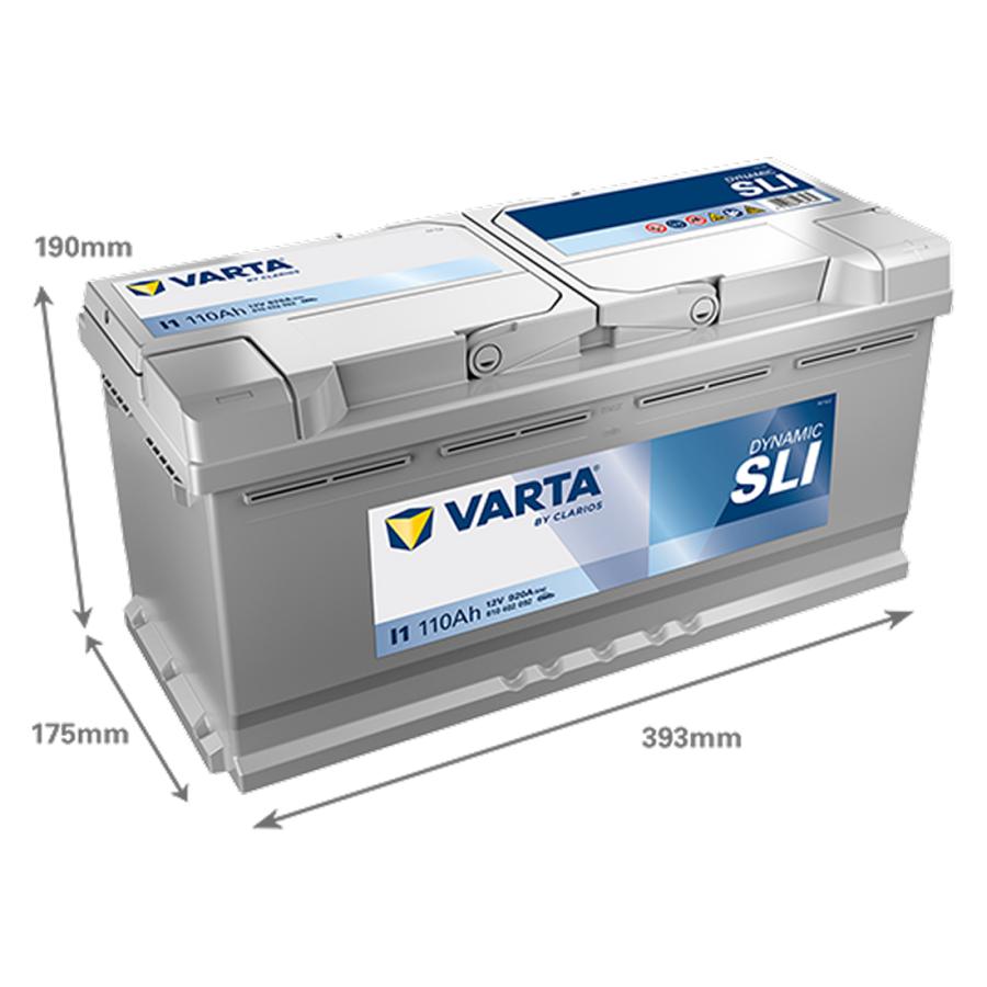 VARTA 610-402-092 VARTA I1 バルタ 輸入車用バッテリー 110Ah ドイツ