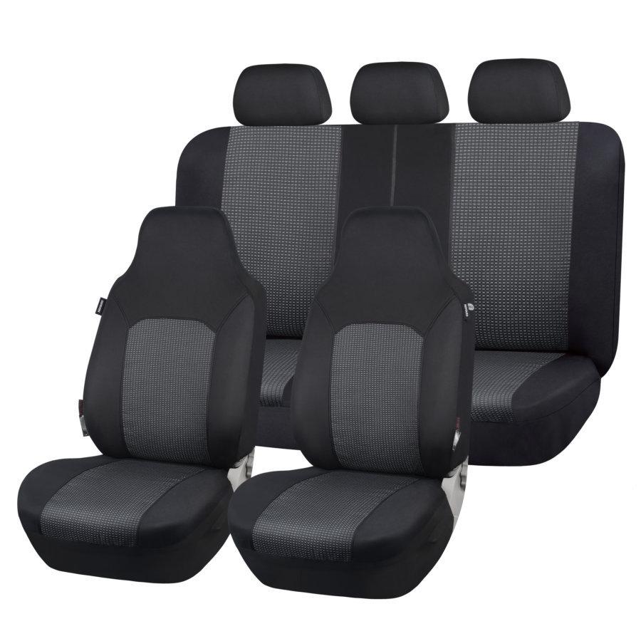 シートカバー 全席セット 後部座席 運転席 助手席 車 シート保護 ヘッドレスト保護 素材 サイドエアバッグ対応 自動車 Norauto 内装 素材 パーツ Norauto 店 通販